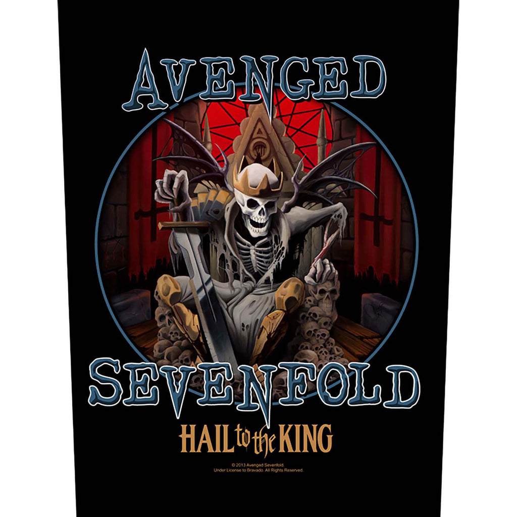 Lielā Uzšuve AVENGED SEVENFOLD: HAIL TO THE KING