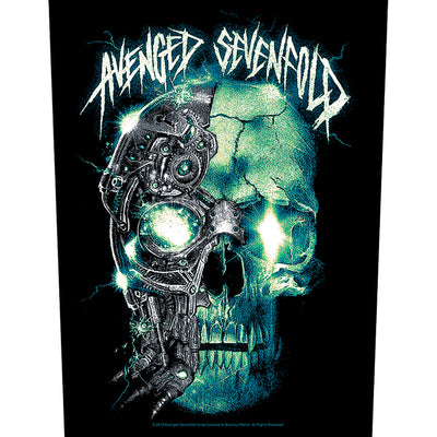 Lielā Uzšuve AVENGED SEVENFOLD: MECHANICAL SKULL