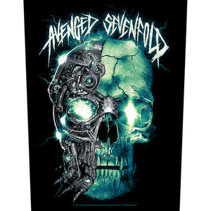Lielā Uzšuve AVENGED SEVENFOLD: MECHANICAL SKULL