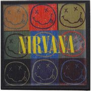 Uzšuve - Nirvana : Distressed Happy Face Blocks