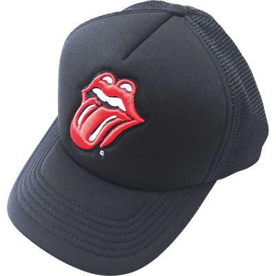 THE ROLLING STONES UNISEX MESH BACK CAP: CLASSIC TONGUE