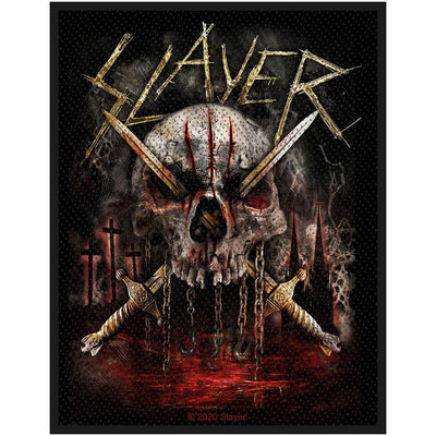 Uzšuve - SLAYER : SKULL & SWORDS