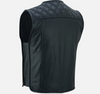 Entuziasts Baikeru moto ādas veste (perforētais modelis)