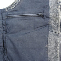 Dabīgas Ādas Moto Veste Choppers ("Rūdīts")