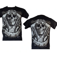 T-krekls "Skelets Live to Ride Mūžīgi"