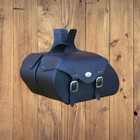 BIEZAS ĀDAS MOTOCIKLU SĀNU SOMAS - (30L)