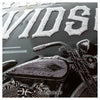 Metāla dekoratīvā plāksne - Harley Davidson