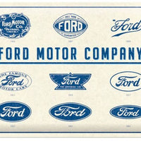 Metāla dekoratīvā plāksne FORD MOTOR COMPANY