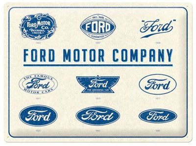 Metāla dekoratīvā plāksne FORD MOTOR COMPANY