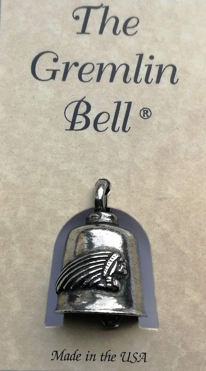 Baikeru tradīcija - Aizsargājošais zvaniņš (Gremlin Bell) ar Indiāni (Indian mocis)