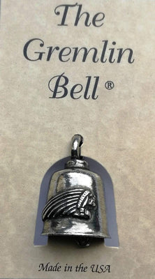 Baikeru tradīcija - Aizsargājošais zvaniņš (Gremlin Bell) ar Indiāni (Indian mocis)