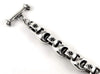 silver biker bracelets