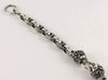 silver biker bracelets