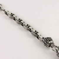 silver biker bracelets