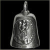 Baikeru tradīcija - Aizsargājošs zvaniņš (Gremlin Bell) ar Sv. Kristoferu - ceļotāju aizgādni