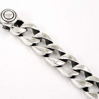 silver biker bracelets
