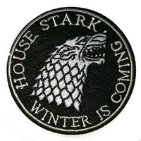 Uzšuve - Troņu spēles (WINTER IS COMING)  Stark vilks
