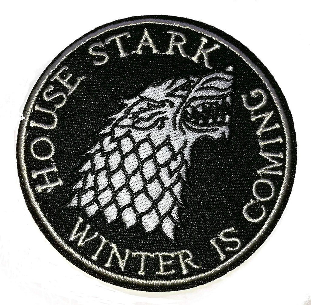 Uzšuve - Troņu spēles (WINTER IS COMING)  Stark vilks