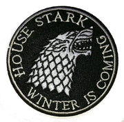 Uzšuve - Troņu spēles (WINTER IS COMING)  Stark vilks