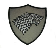 Uzšuve - Troņu spēles (Game of Thrones) ar Vilku (Stark)