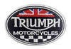 Uzšuve - Triumph Anglijas motocikli