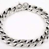 silver biker bracelets