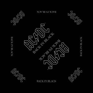 Bandana Lakats AC/DC 'Back in Black'