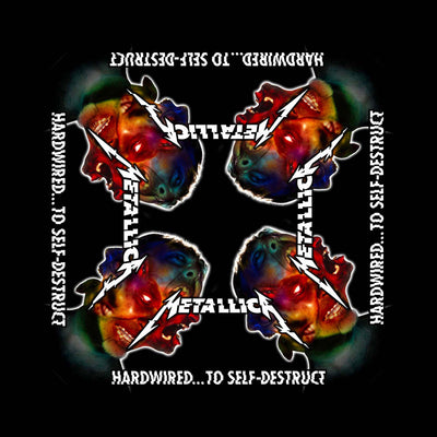Bandana Lakats Metallica Hardwired to Self Destruct