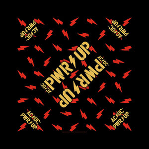 BANDANA LAKATS AC/DC 'PWR-UP'