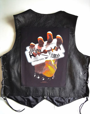 Lielā Uzšuve Judas Priest:  BRITISH STEEL
