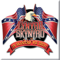 Magnēts: the Lynyrd Skynyrd 'Eagle & Flags'