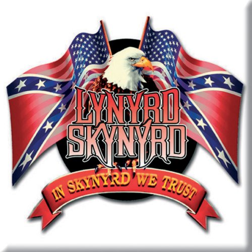 Magnēts: the Lynyrd Skynyrd 'Eagle & Flags'