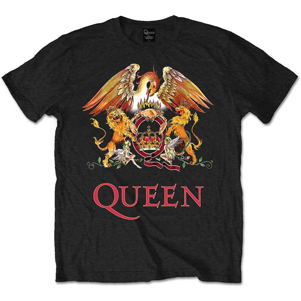 T-krekls - QUEEN: CLASSIC CREST 