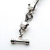 silver biker bracelets