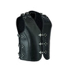 Ādas Moto Veste Choppers Stilā
