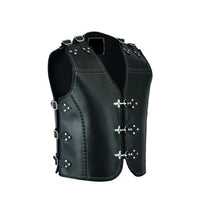 Ādas Moto Veste Choppers Stilā