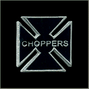 Nozīmīte  - Melns Choppers krusts