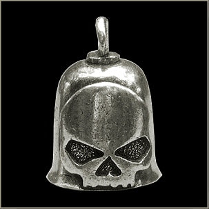 Baikeru tradīcija - Aizsargājošais  zvaniņš (Gremlin Bell)  Ar Galvaskausu
