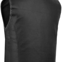 moto ādas veste, nošutām malām